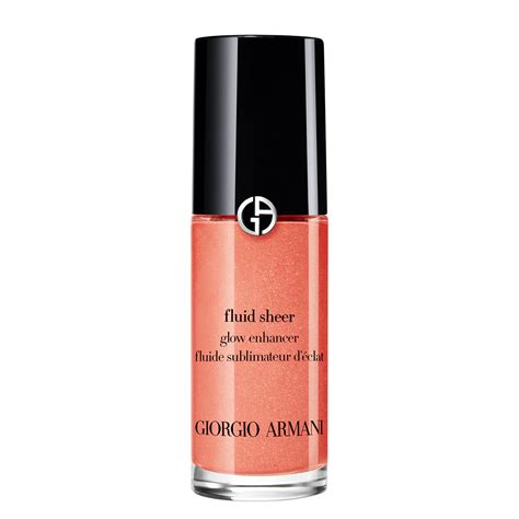 armani fluid sheer glow.